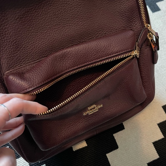 Authentic Coach Backpack- COURT in Boysenberry. NWT. - Picture 3 of 7